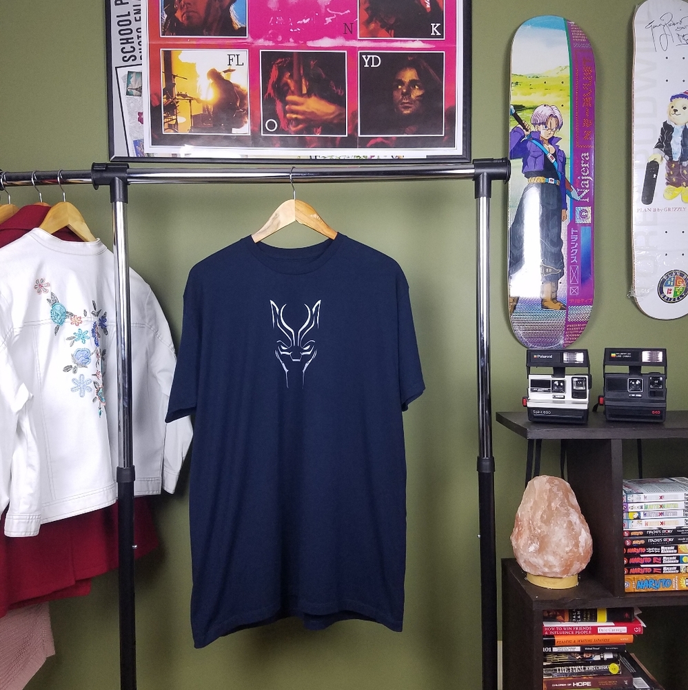 Men's TeePublic Marvel Black Panther Shirt Size XL